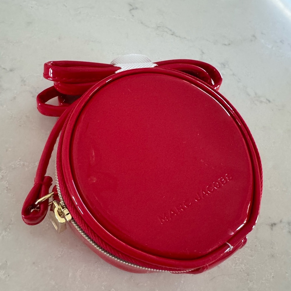 Marc Jacobs 4inch red crossbody bag